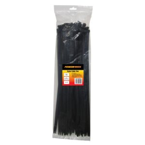 Powerforce Cable Tie Black 550mm x 8mm Pack of 100 POWCT5508BK/100