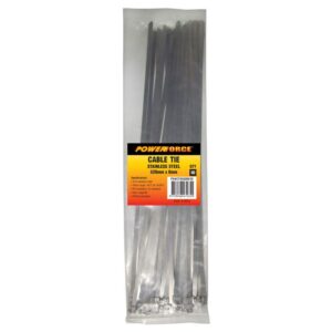 Powerforce Cable Tie 520mm x 8mm 316SS Cable Tie 10 pack POWCTSS5208/50