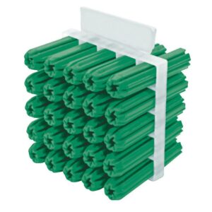 Green 30mm PVC Framed Wall Plug POWG30-PWR