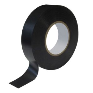 PVC Insulation Tape 19mm x 20m Black PVCBK