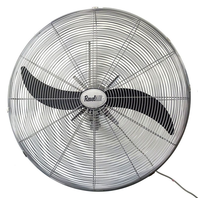 Wall Mount Fan 750mm 3 Speed Oscillation Self-Lubricating 220W Motor REV403MG