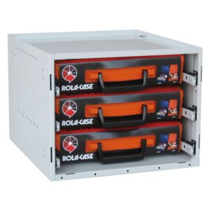 RolaCase 3 Drawer Cabinet Kit with 3 Standard Cases ROLRCSK2/C