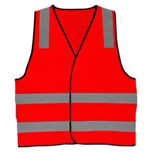 Hi-Viz Safety Vest with Reflectors - Size L SAFSVF604-LB