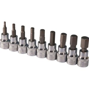 Sidchrome 9 Piece 3/8 Drive Inhex SIDSCMT13280