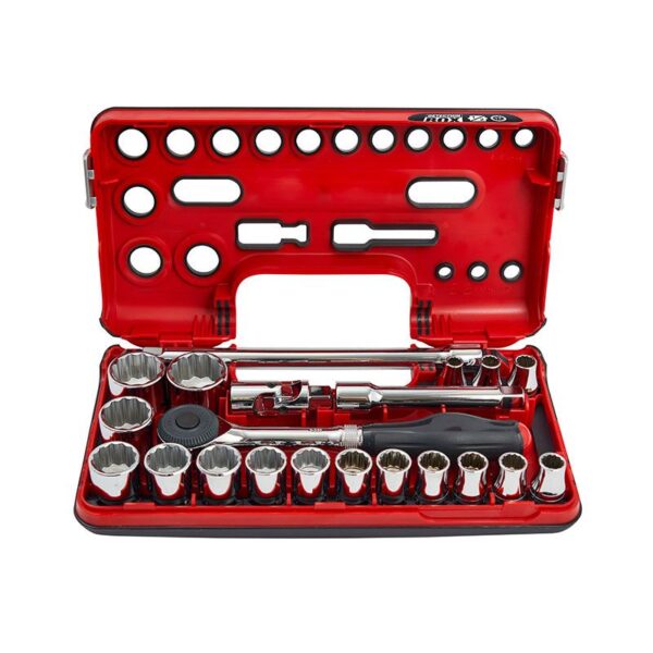 Socket Rotator Sidchrome 21 Piece (Metric) 1/2