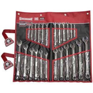 Sidchrome 24 Piece 440 Metric/AF Combination Spanner Set SIDSCMT22106