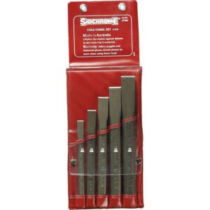 Sidchrome Cold Chisel Set 5 Pieces SIDSCMT27305