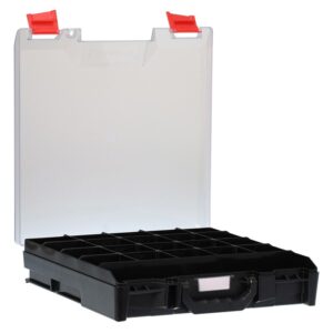 Storage Case Standard Black with Clear Lid ST33STSC-BK