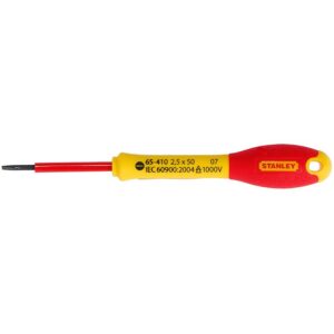 Stanley Fatmax Screwdriver VDE Slotted Tip 2.5X50 STA0-65-410