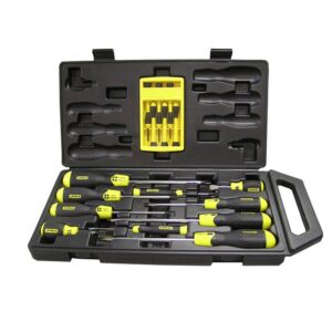 Stanley Cushion Grip Screwdriver Set 16 Piece STA65-005A