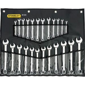 Stanley Spanner Set Ring & Open End Metric/AF 24 Piece STA89-520