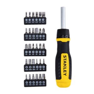 Stanley 30 Piece Multi-Bit Ratcheting Screwdriver Set STASTHT60084