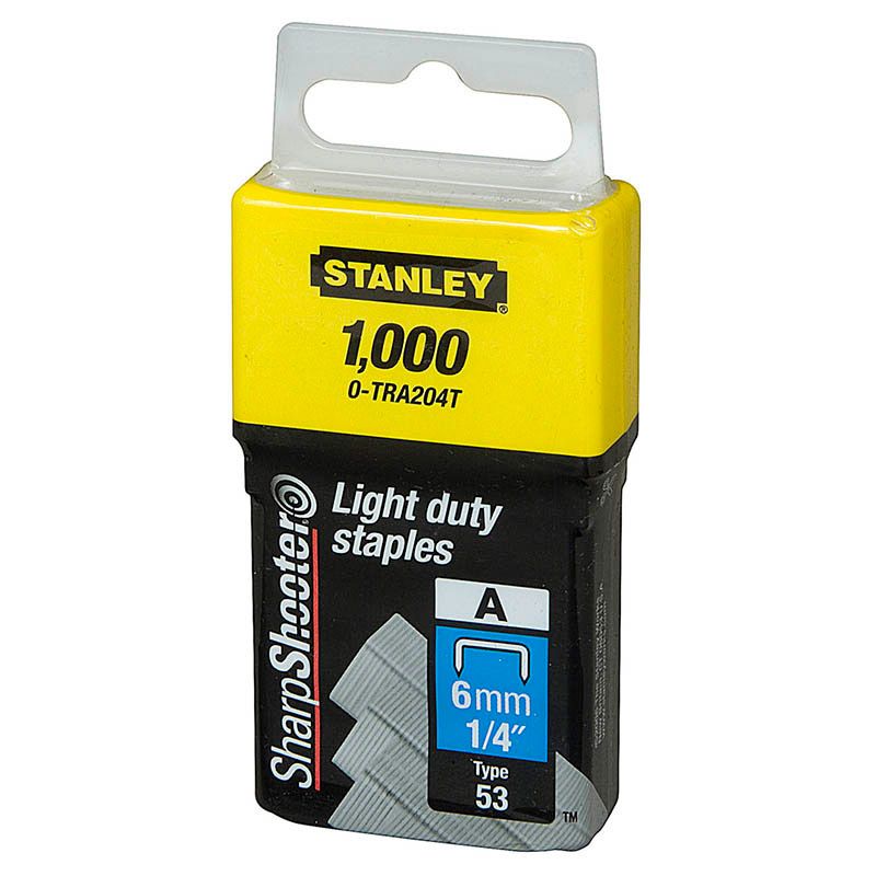 Stanley Staples Light Duty 6mm STATRA204T