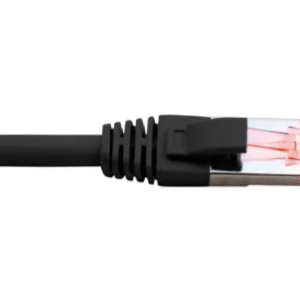 PATCH LEAD C6A SFTP LSZH SLIM 0.5M BLACK