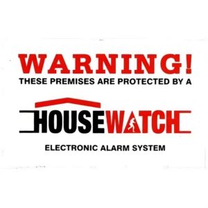 ALARM STICKER 85-208
