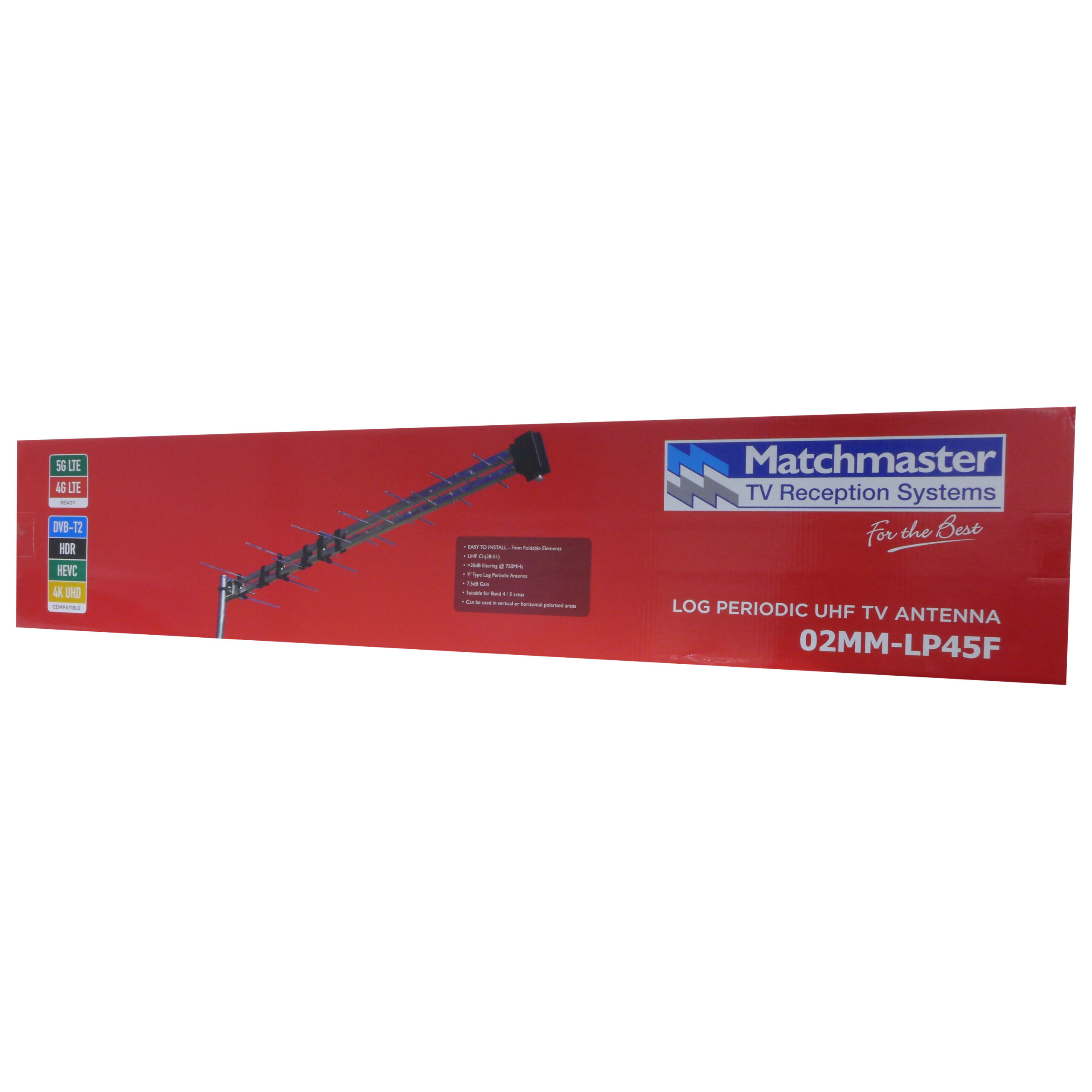 MATCHMASTER ANTENNA LOG PERIODIC UHF BAND 4 & 5 : 02MM-LP45F