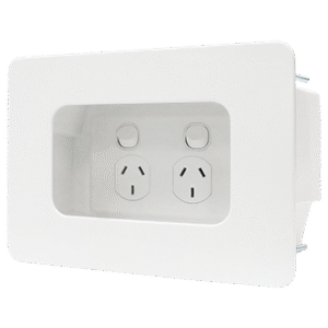 MATCHMASTER RECESSED POWER POINT MOUNTING BOX : 04MM-RP01