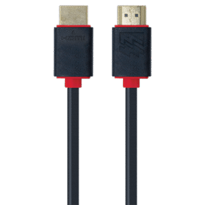 MATCHMASTER HDMI LEAD with ETHERNET (2M) SLIMLINE 4k@63 : 04MM-SL2