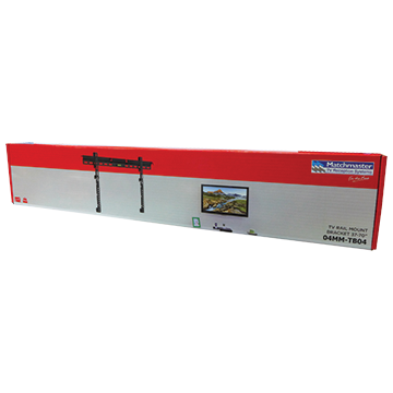 MATCHMASTER TV RAIL MOUNT BRACKET 37-70" : 04MM-TB04