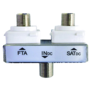 MATCHMASTER DIPLEXER FTA/SAT TV SUITABLE HPM/CLIPSAL WP56/57/62 COMPATIBLE : 05MM-DOP2HCSL