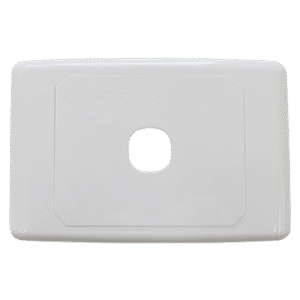 MATCHMASTER A-CLASS OUTLET PLATE - 1 WAY : 05MM-WP51