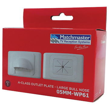 MATCHMASTER WALL PLATE - BULL NOSE : 05MM-WP61