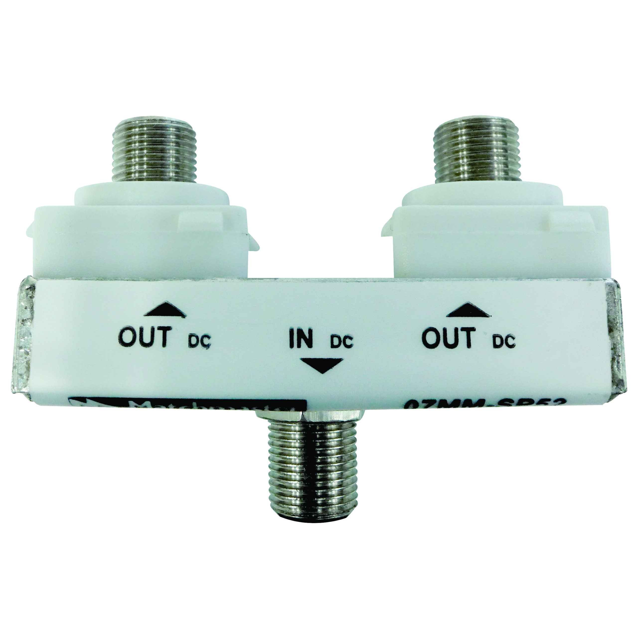 MATCHMASTER SPLITTER 2 WAY POWER PASS - SUITS CLIPSAL 2000 SERIES : 07MM-SP52C