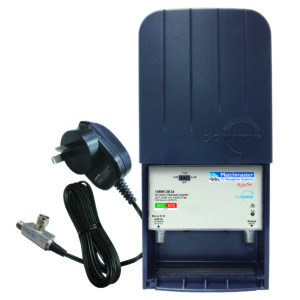 MATCHMASTER AMPLIFIER MASTHEAD BAND DE 15-34 DB GAIN : 10MM-DE34P