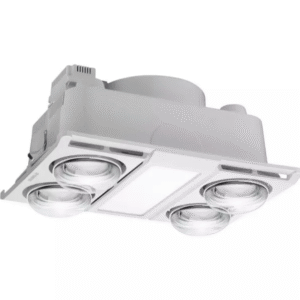 Martec Profile Panel 4 Heat 3 in 1 Bathroom Heater Exhaust Fanwith