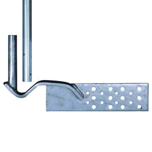 MATCHMASTER GUTTER MOUNT WITH SEPARATE 1.8M MAST : 11MM-CM03