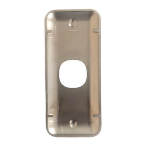 Transco Architrave Switch 1 Gang Wafer Silver Cover AS1WC/SC