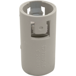 TRIPAC FITTING ADAPTER PLAIN TO CORRUGATED 20MM (20/each) CSCP20-P