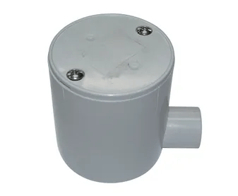 TRIPAC JUNCTION BOX DEEP 1 WAY ENTRY 20MM GREY (10/each) DJB1-20