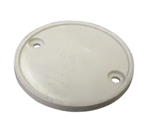 TRIPAC JUNCTION BOX LID PVC GREY (1/each) JBL