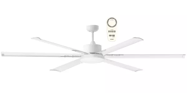 Martec Albatross DC Remote Control Ceiling Fan Motor Only Pack White MAFMWR