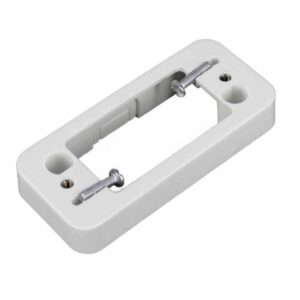 Transco Mounting Block Architrave Wafer 10mm White MB/ASW10W