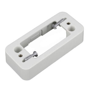 Transco Mounting Block Architrave Wafer 20mm White MB/ASW20W