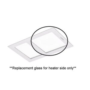 Martec Replacement Glass to suit Aspire Bathroom Heater MBHAGLASS