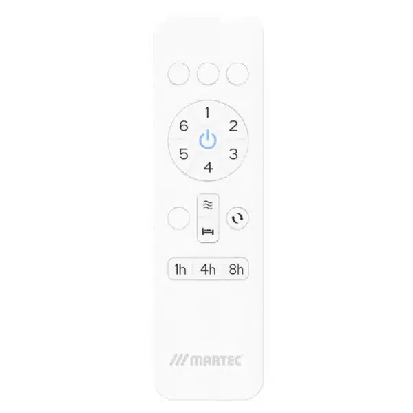 Martec Metro DC Close to Ceiling 3 ABS Blade 1320mm Hugger WIFI & Remote Control Ceiling Fan White/Oak MDCM133WO - Image 2