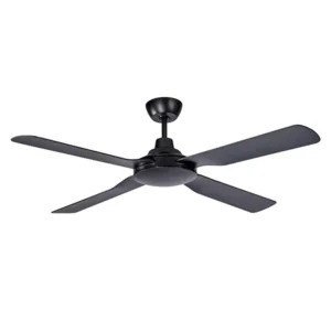 Martec Discovery II 1440mm 4 Blade ABS Ceiling Fan Only Matt Black MDF144M