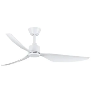 Martec Genoa DC 1270mm 3 ABS Blade WIFI & Remote Control Ceiling Fan Only Matt White MGDC133W