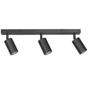 Martec Crest 316 Stainless Steel 2LT GU10 Spot Light IP65 Matt Black MLCS3M