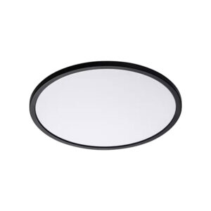Martec Fino 420mm LED Oyster Light 32w Tricolour Matt Black MLFO34532MD