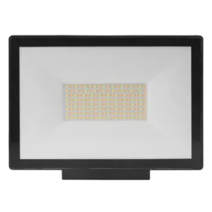 Martec Opal LED Outdoor Flood Light with Flex & Plug 50w Tricolour Sensor Matt Black MLXO34550MS
