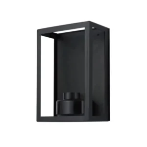 Martec Vancouver E27 Flush Wall Exterior Small Matt Black MLXVE27FSM