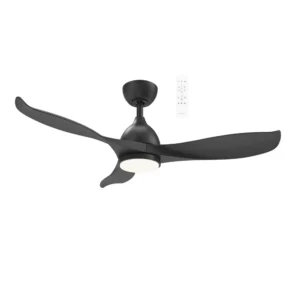 Martec Scorpion DC 1066mm 3 ABS Blade WIFI & Remote Control Ceiling Fan with Variable Dim 20w CCT LED Light Matt Black MSDC1033M