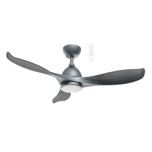 Martec Scorpion DC 1320mm 3 ABS Blade WIFI & Remote Control Ceiling Fan with Variable Dim 20w CCT LED Light Graphite/ Carbon blades MSDC1333GC