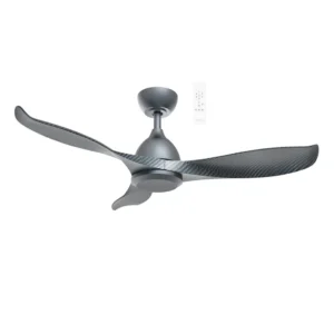 Martec Scorpion DC 1320mm 3 ABS Blade WIFI & Remote Control Ceiling Fan Only Graphite/Carbon blades MSDC133GC