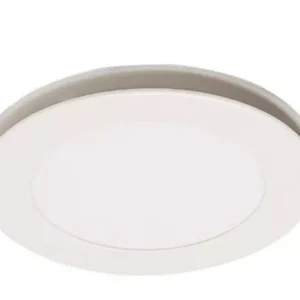 Martec Flow Round 300mm Exhaust Fan & 12w Tricolour LED Light White MXFLFR30W