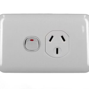 Transco Power Point Single Double Pole 10a Wafer P1DW